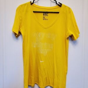 Women's NIKE TEE Yellow